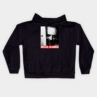 Hello, Clarice ///The Silence of the Lambs Kids Hoodie